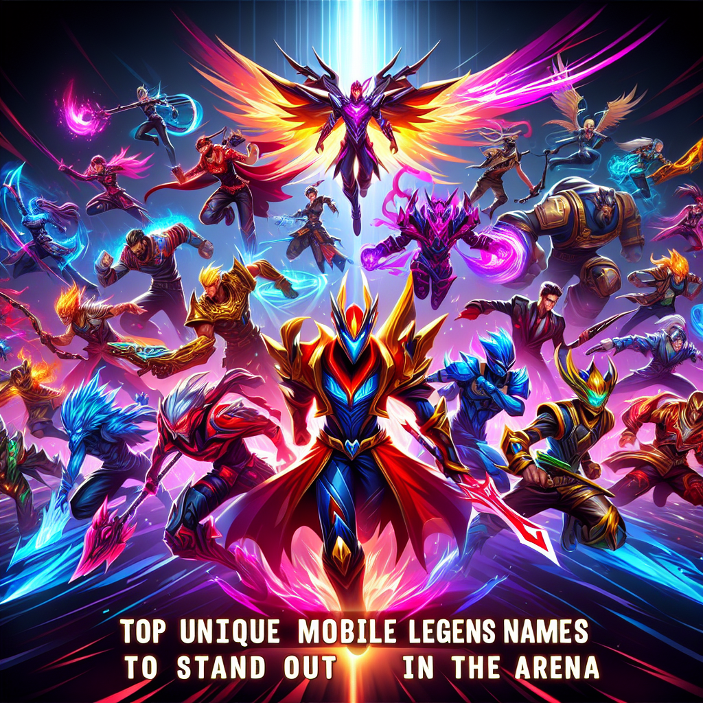 Top Unique Mobile Legends Hero Names to Stand Out in the Arena